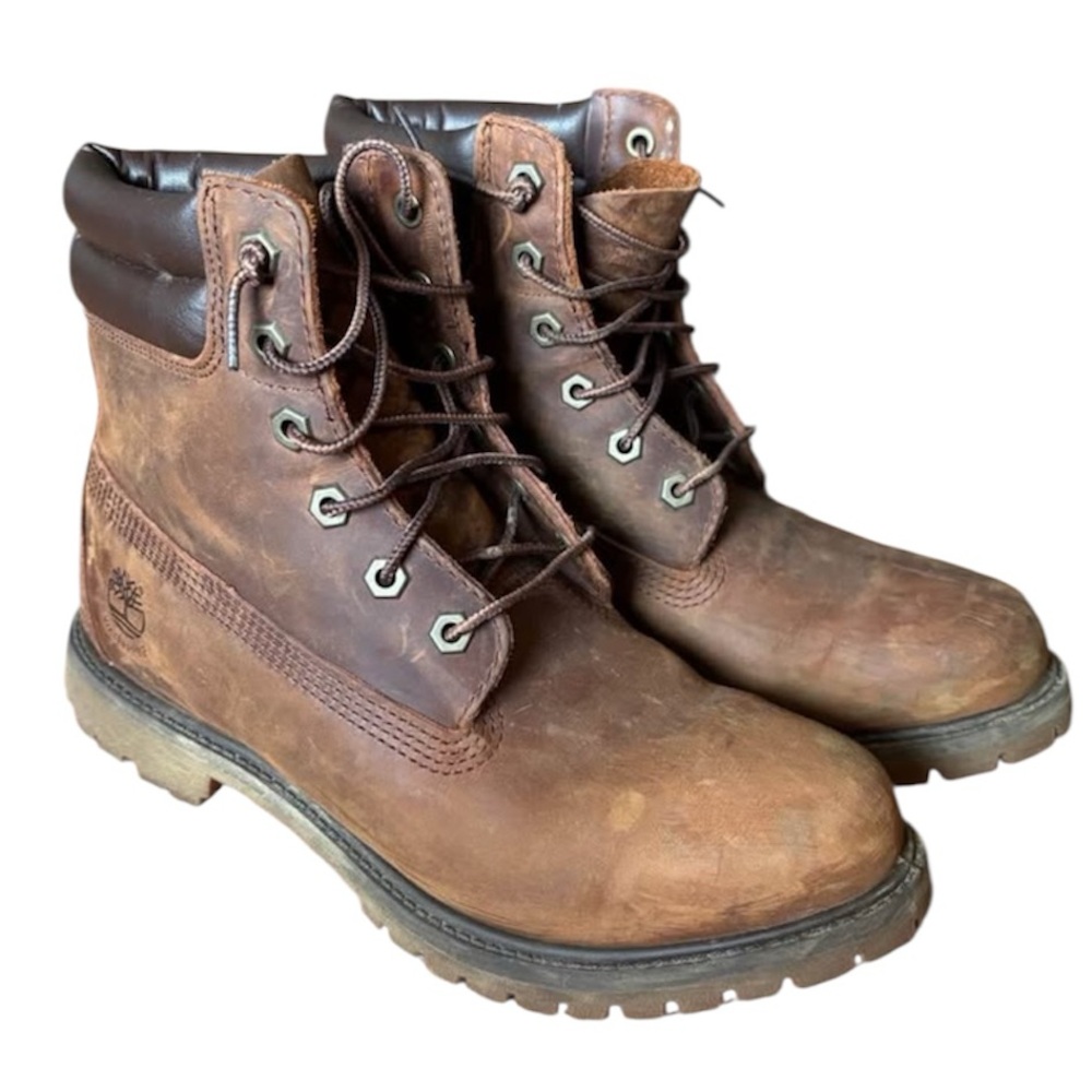 Timberland Women’s Rustic Brown Leather Boots